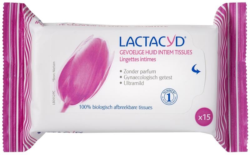 Lactacyd Lactacyd Gewebeempfindliche Haut (15 Stück)