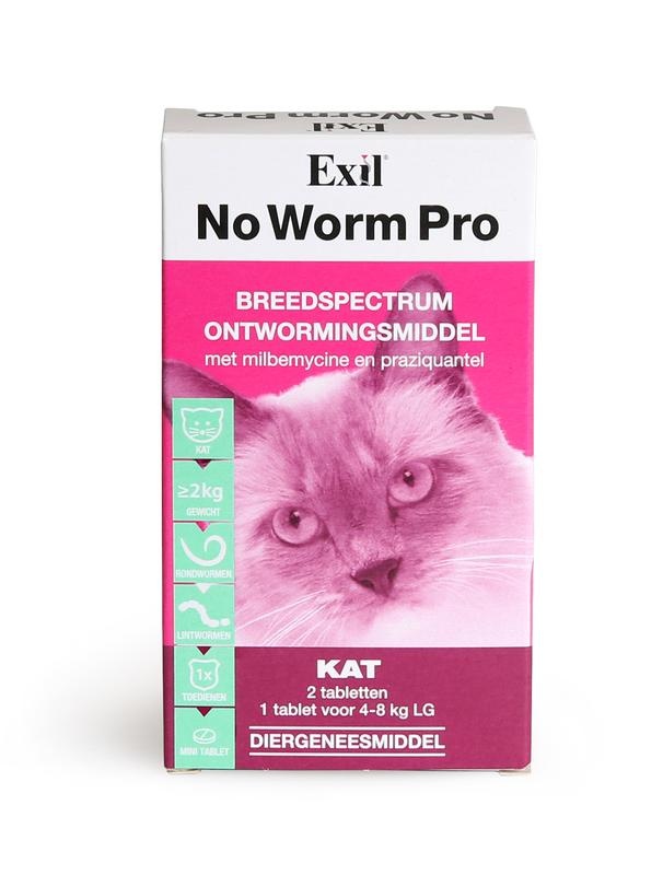 Exil Exil Kein Wurm pro Katze (2 Tabletten)