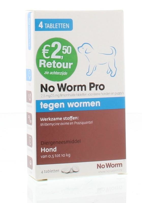 Exil Exil Kein Wurm pro Hund S (4 Tabletten)