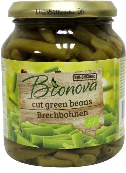 Bionova Bionova Grüne Bohnen Bio (340 gr)