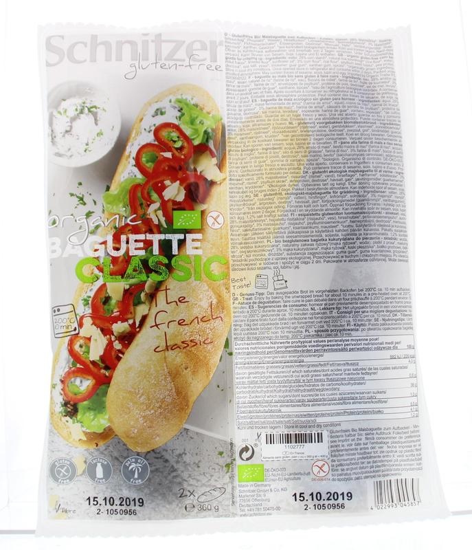 Schnitzer Schnitzer Baguette klassisch bio (360 gr)