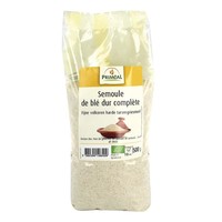 Primeal Primeal Feiner Vollkorn-Hartweizengrieß Bio (500 gr)