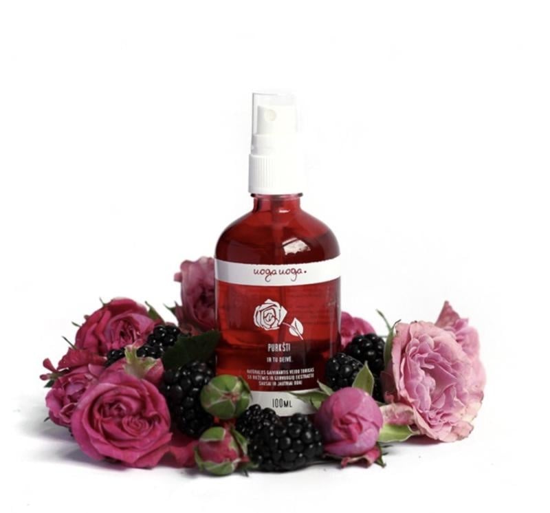 Uoga Uoga Uoga Uoga Toner erfrischende Rose (100 Ml)