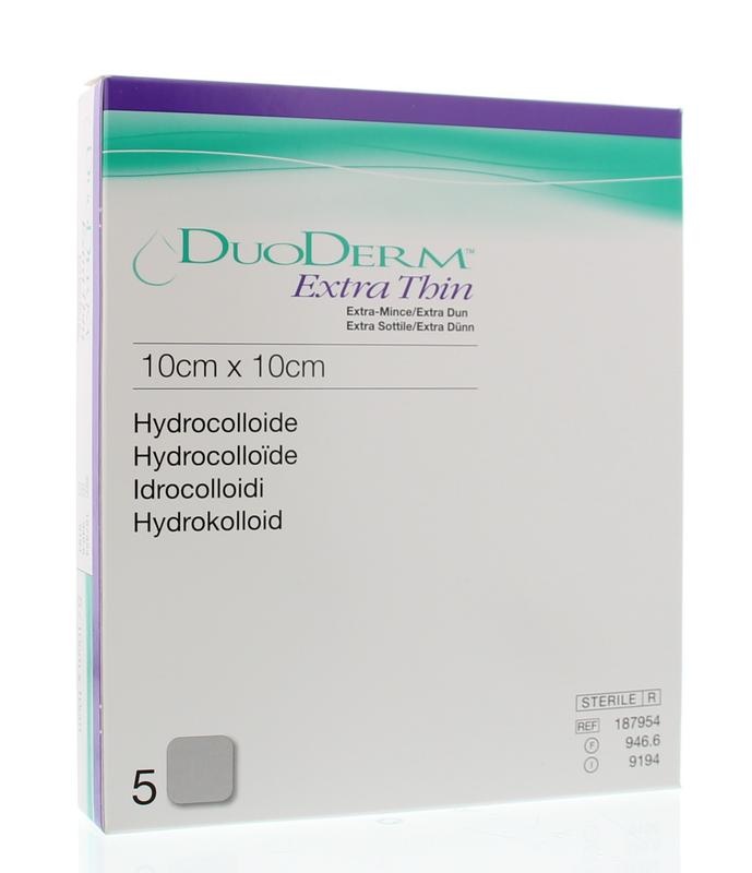 Duoderm Duoderm Extra dünn 10 x 10 cm (5 Stück)