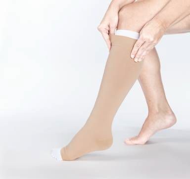 Actico Ulcersys lang beige/weiß L (1 Set)