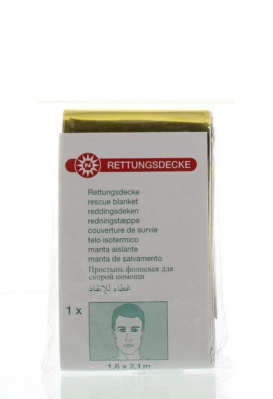 Medzorg Rettungsdecke gold/silber 160x210 (1 Stück)
