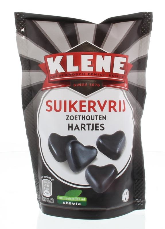 Klene Lakritzherzen zuckerfrei (110 gr)