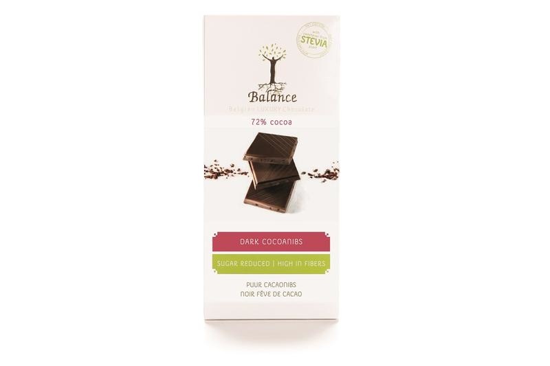 Balance Balance Choco Stevia Tabette dunkler Kakao (85 gr)
