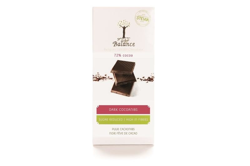 Balance Balance Choco Stevia Tablette dunkler Kakao (85 gr)