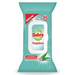 Dubro Tücher Hygiene Eukalyptus (80 Stück)