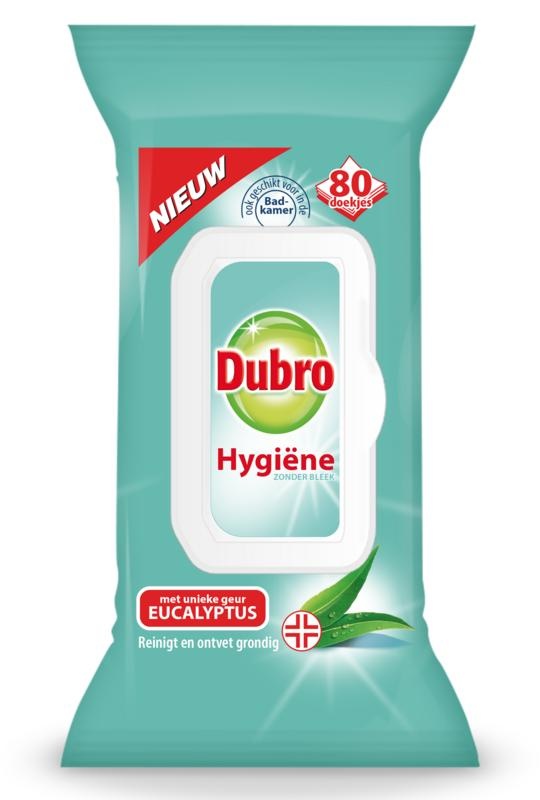 Dubro Dubro Tücher Hygiene Eukalyptus (80 Stück)