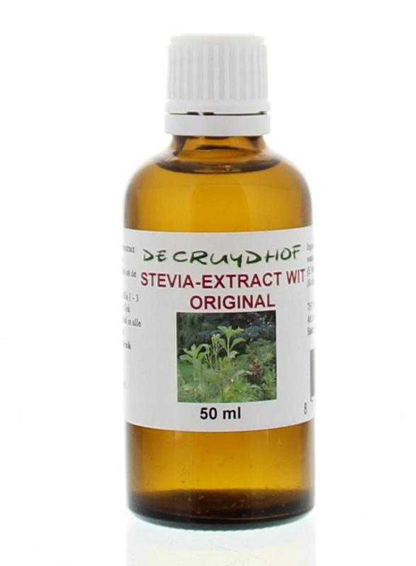 Cruydhof Stevia weiß Original (50 Ml)