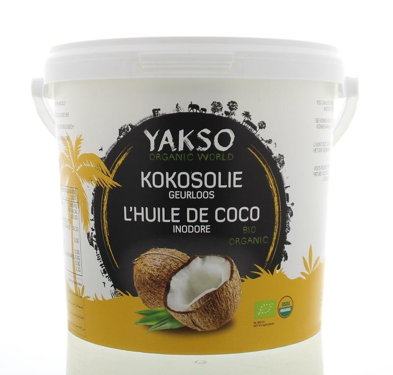 Yakso Kokosöl geruchlos bio (2500 Ml)