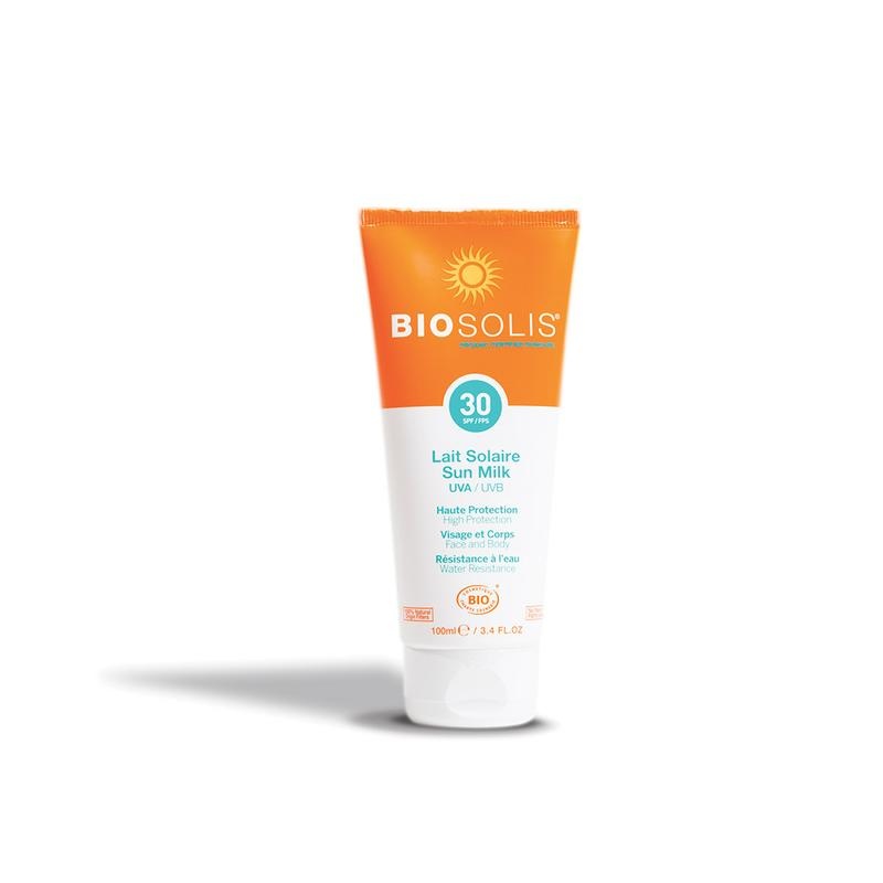 Biosolis Sonnenmilch SPF 30 Gesicht und Körper (100 Ml)