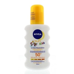 Nivea Sun protect & sensitive Kinderspray SPF 50 (200 ml)