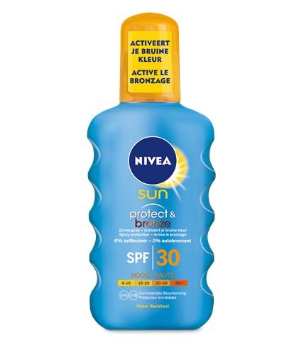 Nivea Sonnenschutz- & Bronze-Schutzspray SPF30 (200 Ml)