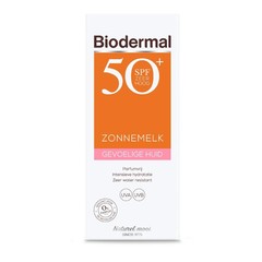 Biodermal Sonnenmilch SPF50+ empfindliche Haut (200 ml)