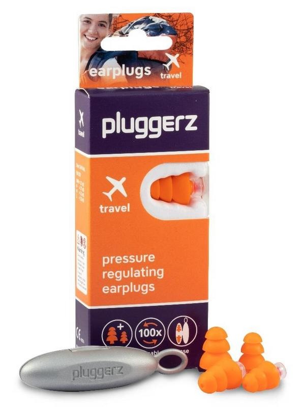 Pluggerz Reiseohrstöpsel (2 Paar)