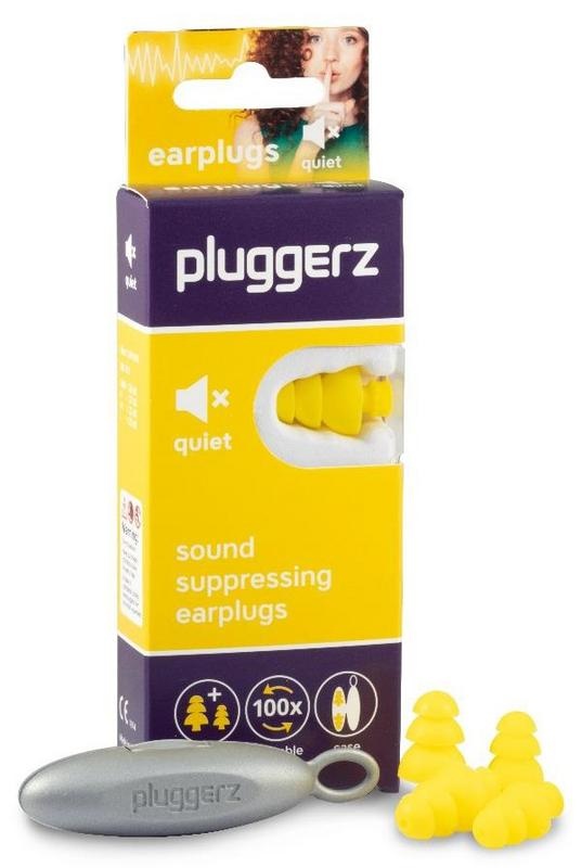 Pluggerz Leise Ohrstöpsel (2 Paar)