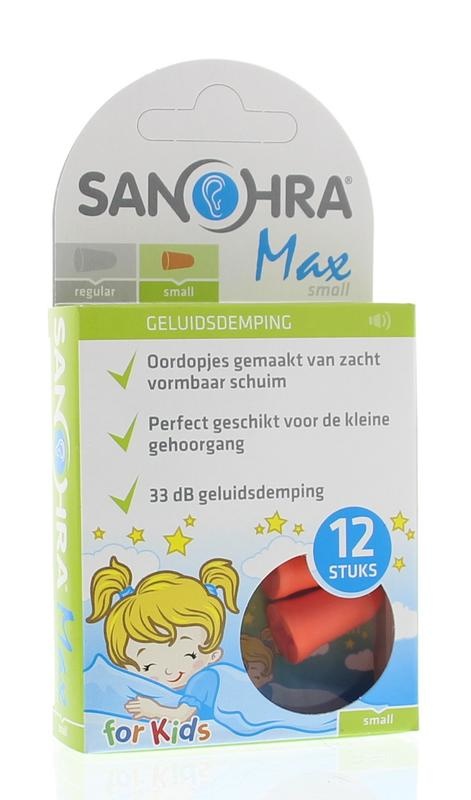 Sanohra Gehörschutzstöpsel max klein (6 Paar)