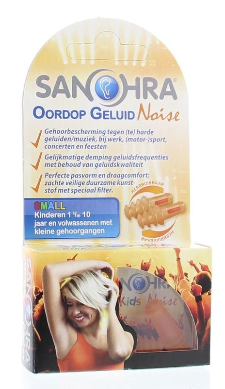 Sanohra Ohrstöpsel Sound Musikgeräusch klein (1 Paar)