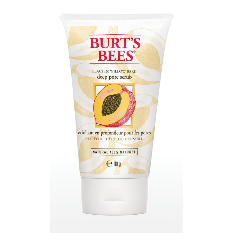 Burts Bees Gesichtspeeling mit Pfirsich und Weidenrinde (110 gr)