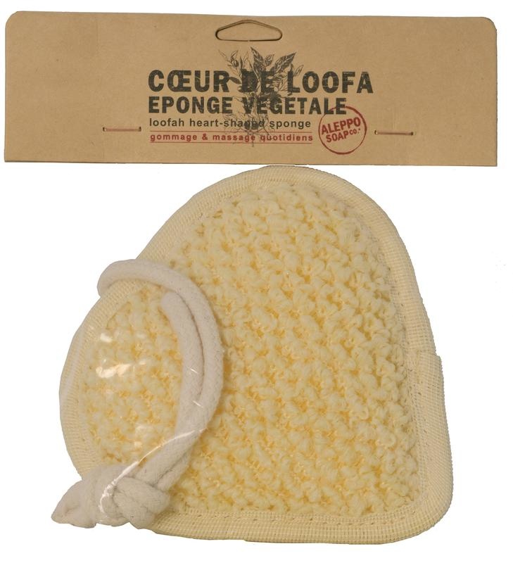 Aleppo Soap Co Loofa Naturschwamm Herz (1 Stück)
