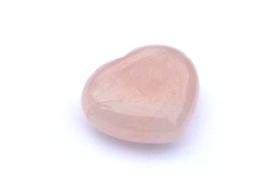 Ruben Robijn Edelstein Herz rosa Quarz (1 Stück)