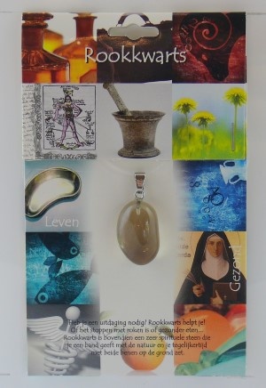 Steengoed Steengoed Anhänger Gesundheitsstein Rauchquarz (1 Stück)