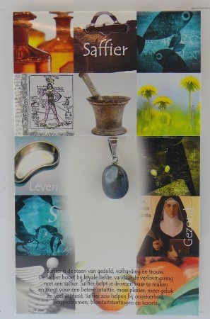 Steengoed Steengoed Anhänger Gesundheitsstein Saphir (1 Stück)