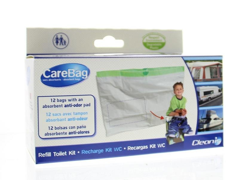 Carebag Toiletten-Nachfüllbeutel zum Mitnehmen (12 Stück)