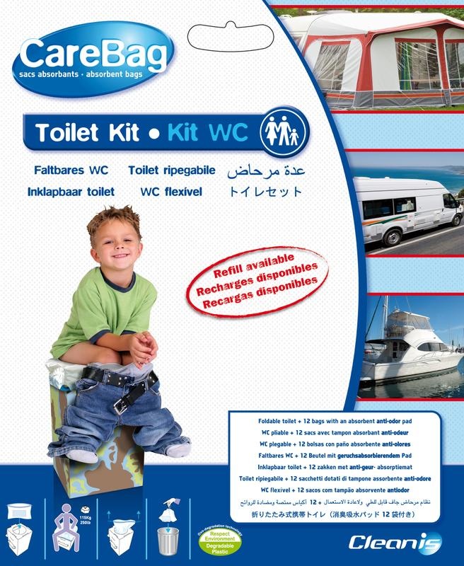 Carebag Mitnehm-Toilette klappbar (1 Set)