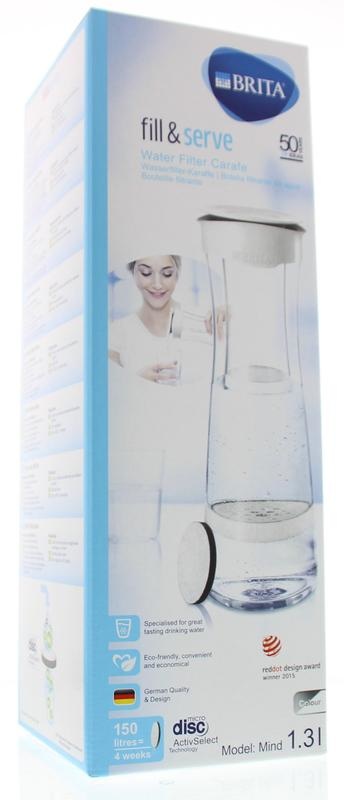 Brita Brita Wasserfilterkaraffe weiß/graphit (1 Stück)