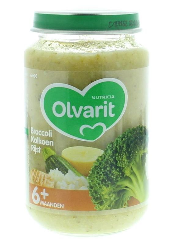 Olvarit Brokkoli-Truthahnreis 6M00 (200 gr)