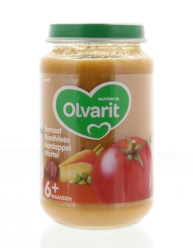 Olvarit Tomate Rind Kartoffel Karotte (200 gr)