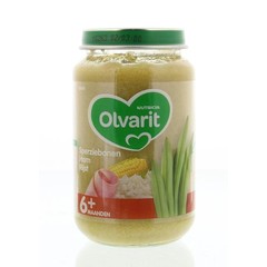 Olvarit Grüne Bohnen Schinkenreis 6M08 (200 gr)