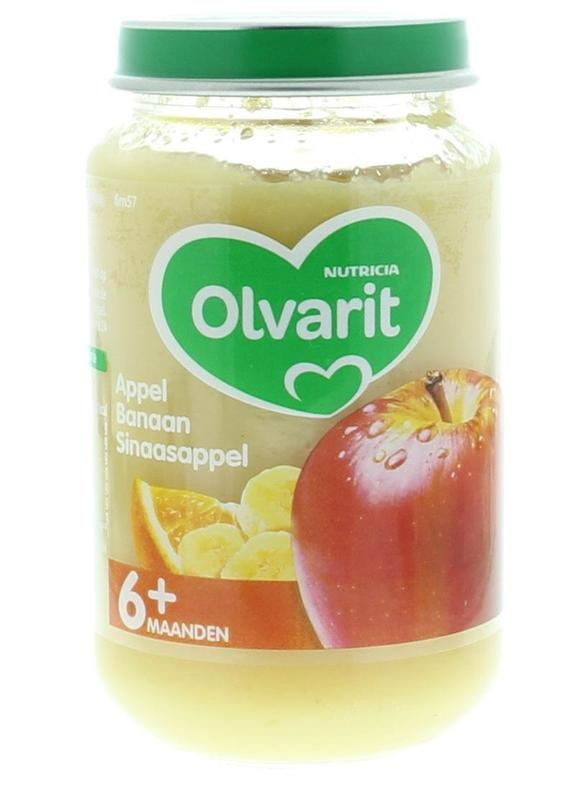 Olvarit Apfel Banane Orange 6M57 (200 gr)
