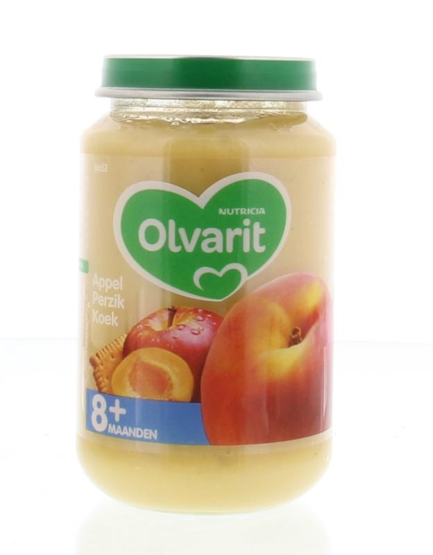 Olvarit Olvarit Apfel-Pfirsich-Kuchen 8M52 (200 gr)