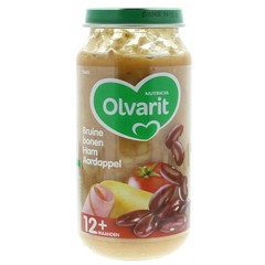 Olvarit Braune Bohnen Schinkenkartoffel 12M02 (250 gr)