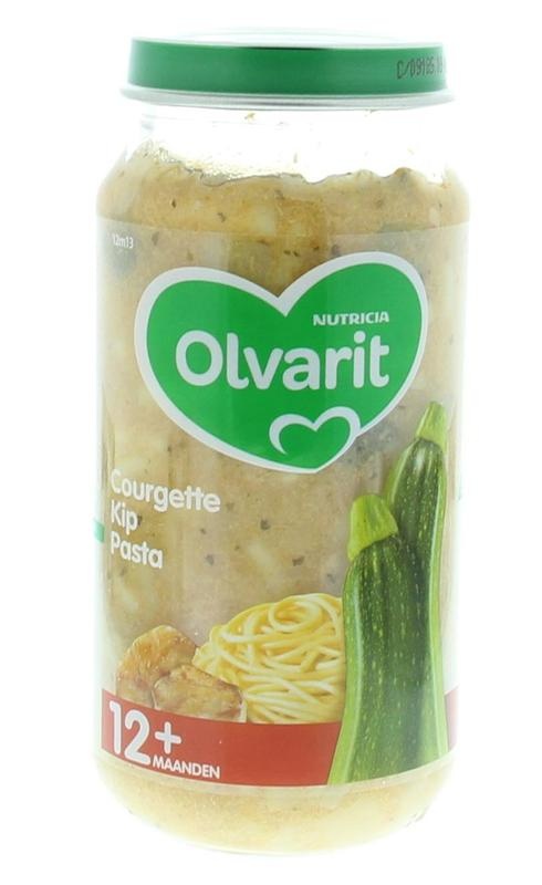 Olvarit Olvarit Zucchini-Huhn-Nudeln 12M13 (250 gr)