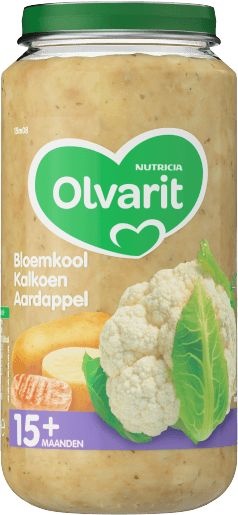 Olvarit Olvarit Blumenkohl-Putenkartoffeln 15M08 (250 gr)