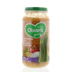 Olvarit Vegetarische Nudeln Zucchini-Mozzarella 15M09 (250 gr)