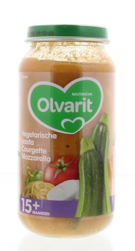 Olvarit Olvarit vegetarische Nudeln Zucchini-Mozzarella 15M09 (250 gr)