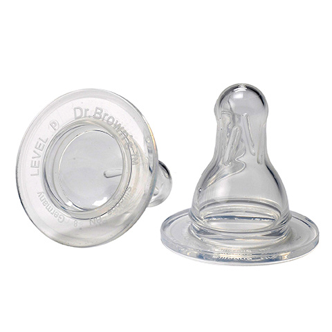 Dr Brown's Teat Standardhalsflasche Phase 1 (2 Stück)