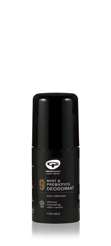 Green People Men Deo 9 Minze & Präbiotika (75 Ml)