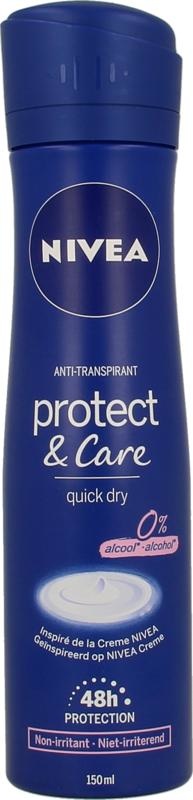 Nivea Deo Spray Schutz & Pflege (150 Ml)