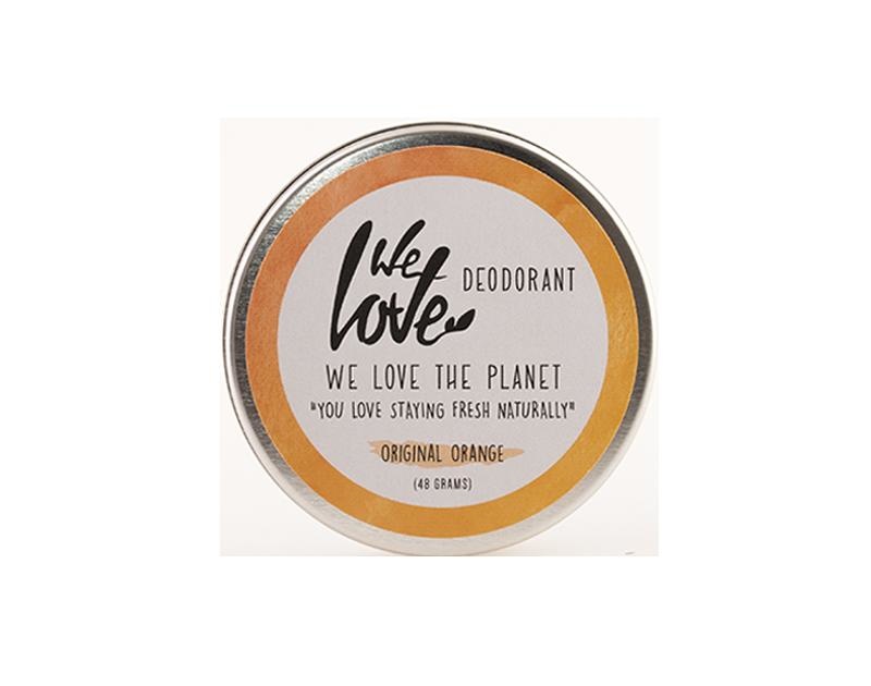 We Love We Love The Planet 100% natürliches Deo Original Orange (48 gr)