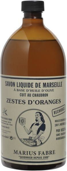 Marius Fabre Nature Marseille Seife Orangenschale Nachfüllung (1 Liter)