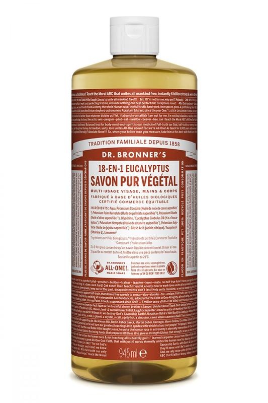 Dr Bronners Flüssigseifen-Eukalyptus 945 Ml