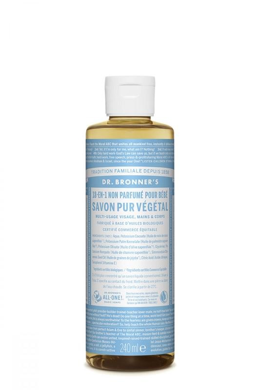 Dr Bronners Flüssigseife Baby mild 240 Ml